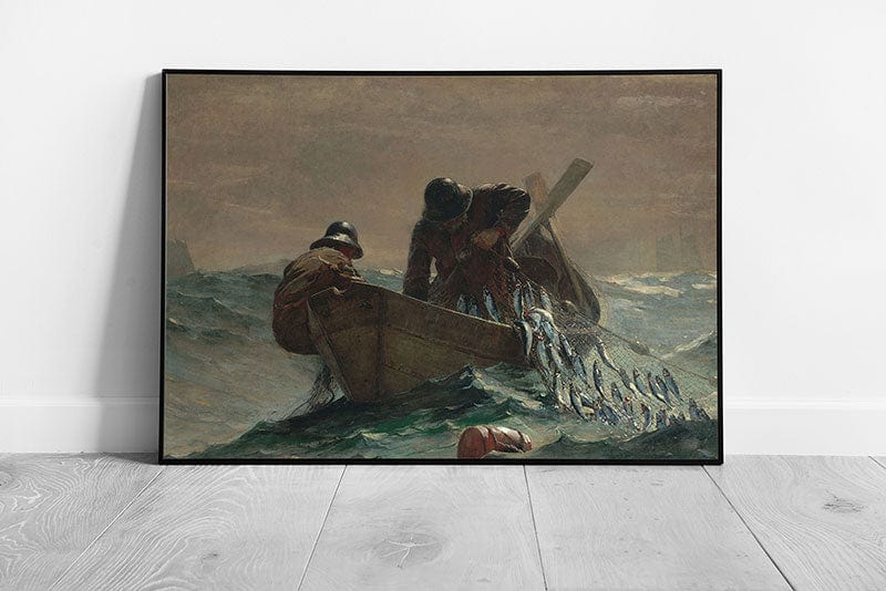 Print on Paper Winslow Homer The Herring Net Wall Art Ready to Hang