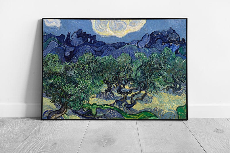 Vincent van Gogh The Olive Trees Reproduction Ready to Hang Wall Art Print Framed Picture print