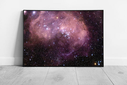 Huge star formation Large Magellanic Cloud Space Wall Art Print on Paper Framed Picture print