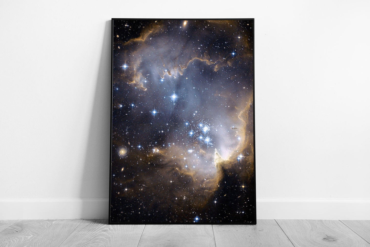 New stars shed light on the past Space Ready to Hang Wall Art Print Framed Picture print